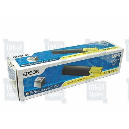 Toner Laser Epson jaune pour imprimante C1100, Toner Express : achat en ligne de Toner Laser Epson jaune pour imprimante C1100 p
