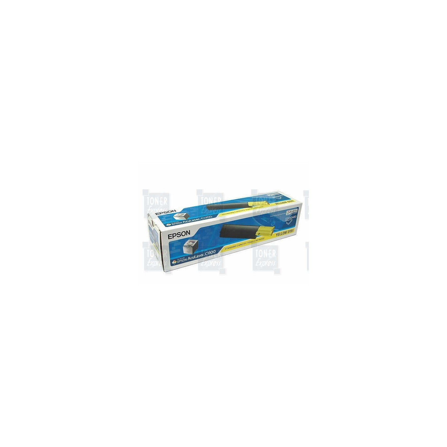 Toner Laser Epson jaune pour imprimante C1100, Toner Express : achat en ligne de Toner Laser Epson jaune pour imprimante C1100 p