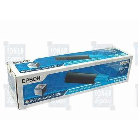 Toner Laser Epson cyan pour imprimante C1100, Toner Express : achat en ligne de Toner Laser Epson cyan pour imprimante C1100 pou