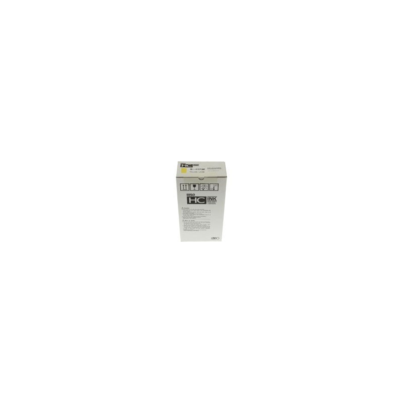 Encre jaune Riso pour HC5000, Toner Express : achat en ligne de Encre jaune Riso pour HC5000 pour imprimante