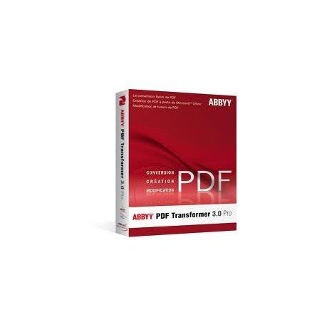 EDU ABBYY PDF TRANSFORMER 3 PRO EDUC/GVT, Toner Express : achat en ligne de EDU ABBYY PDF TRANSFORMER 3 PRO EDUC/GVT pour imprim