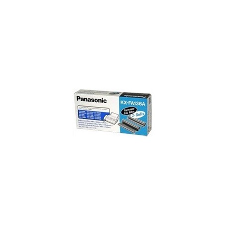 2 * Rubans Thermiques  Noir Panasonic KXFA136A, Toner Express : achat en ligne de 2 * Rubans Thermiques  Noir Panasonic KXFA136A