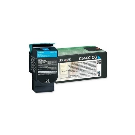Toner cyan très haute capacité Lexmark pour C544 / X544, Toner Express : achat en ligne de Toner cyan très haute capacité Lexmar