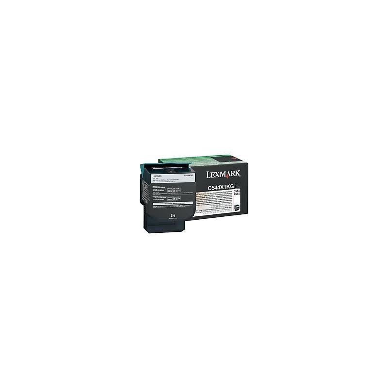 Toner noir très haute capacité Lexmark pour C544 / X544, Toner Express : achat en ligne de Toner noir très haute capacité Lexmar