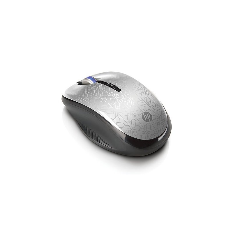 Souris optique Sans fil HP 2.4Ghz Argent, Toner Express : achat en ligne de Souris optique Sans fil HP 2.4Ghz Argent pour imprim