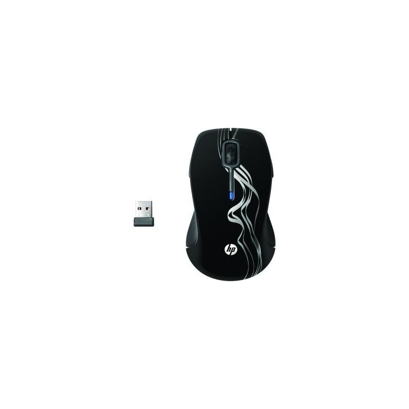 Souris HP - Laser Sans Fil Fréquence radio - USB - Roulette de Défilement - 5 x Bouton, Toner Express : achat en ligne de Souris