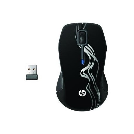 Souris HP - Laser Sans Fil Fréquence radio - USB - Roulette de Défilement - 5 x Bouton, Toner Express : achat en ligne de Souris