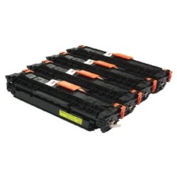 Pack de 4 Toners génériques haute qualité pour HP laserjet CP2020/CP2025/CM2320MPF (304A), Toner Express : achat en ligne de Pac
