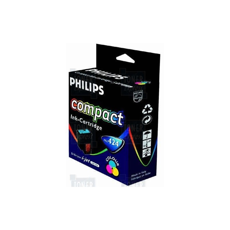 Cartouche Jet d'encre Philips PFA 424 couleur, Toner Express : achat en ligne de Cartouche Jet d'encre Philips PFA 424 couleur p