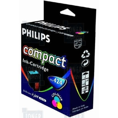 Cartouche Jet d'encre Philips PFA 424 couleur, Toner Express : achat en ligne de Cartouche Jet d'encre Philips PFA 424 couleur p