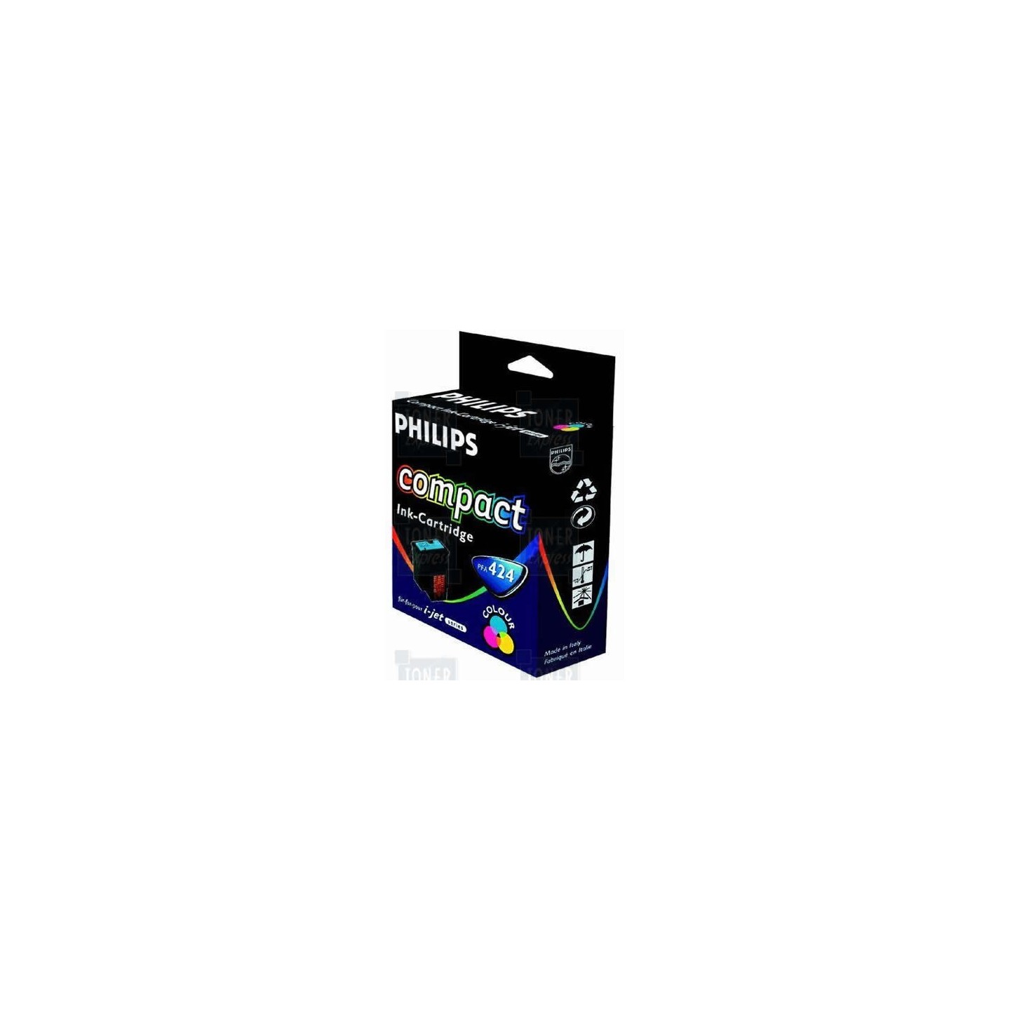 Cartouche Jet d'encre Philips PFA 424 couleur, Toner Express : achat en ligne de Cartouche Jet d'encre Philips PFA 424 couleur p