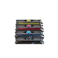 Kit Toners Génériques haute qualité Cyan Magenta Jaune + Noir haute capacité pour HP Color LaserJet 2550 - 2800, Toner Express :
