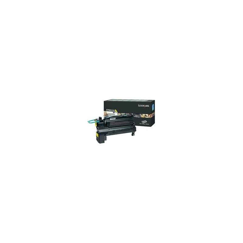 Toner jaune Lexmark pour X792..., Toner Express : achat en ligne de Toner jaune Lexmark pour X792... pour imprimante