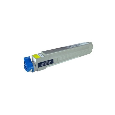 Toner jaune générique pour Oki C9600 / C9800..., Toner Express : achat en ligne de Toner jaune générique pour Oki C9600 / C9800.