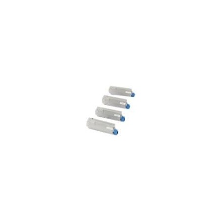 Pack de 4 toners génériques pour Oki C5850 / C5950, Toner Express : achat en ligne de Pack de 4 toners génériques pour Oki C5850