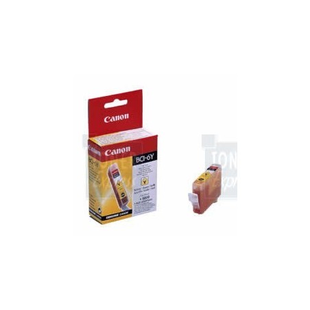 Cartouche d'encre Canon BCI6Y Jaune (4708A002), Toner Express : achat en ligne de Cartouche d'encre Canon BCI6Y Jaune (4708A002)