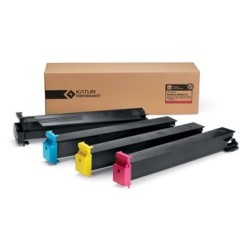 Pack de 4 toners génériques pour Konica Minolta Bizhub C203 / C253 (TN213), Toner Express : achat en ligne de Pack de 4 toners g