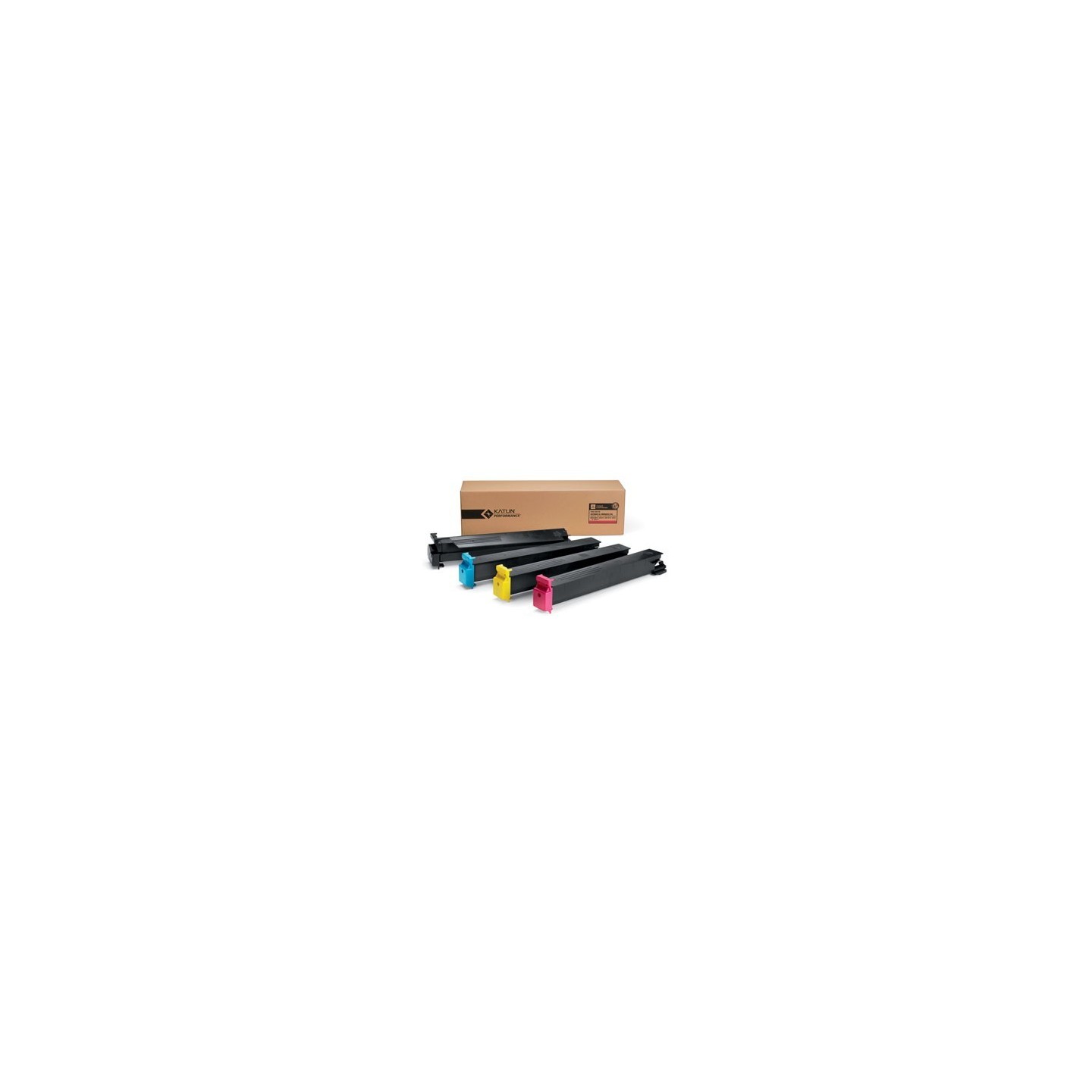 Pack de 4 toners génériques pour Konica Minolta Bizhub C203 / C253 (TN213), Toner Express : achat en ligne de Pack de 4 toners g