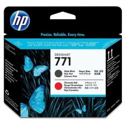 Tête d'impression matte black/chromatique rouge HP pour designjet Z6200 (N°771), Toner Express : achat en ligne de Tête d'impres