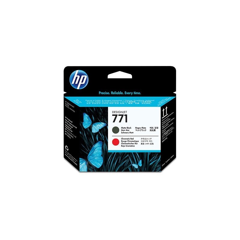 Tête d'impression matte black/chromatique rouge HP pour designjet Z6200 (N°771), Toner Express : achat en ligne de Tête d'impres