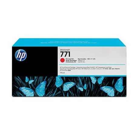 Cartouche Chromatic Red HP pour designjet Z6200 (N°771), Toner Express : achat en ligne de Cartouche Chromatic Red HP pour desig