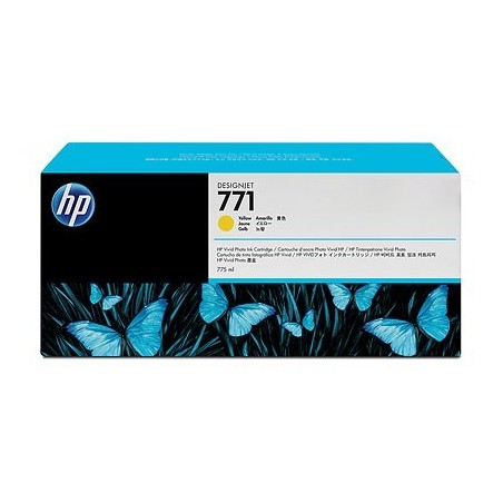 Cartouche jaune HP pour designjet Z6200 (N°771), Toner Express : achat en ligne de Cartouche jaune HP pour designjet Z6200 (N°77