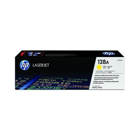 Toner jaune HP pour Colorlaserjet CM1410 (128A), Toner Express : achat en ligne de Toner jaune HP pour Colorlaserjet CM1410 (128