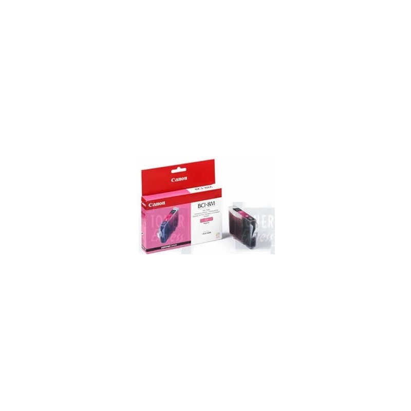 Cartouche d'encre Canon BCI8M Magenta, Toner Express : achat en ligne de Cartouche d'encre Canon BCI8M Magenta pour imprimante
