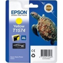 Cartouche jaune UltraChrome K3 Epson pour stylus Photo R3000, Toner Express : achat en ligne de Cartouche jaune UltraChrome K3 E