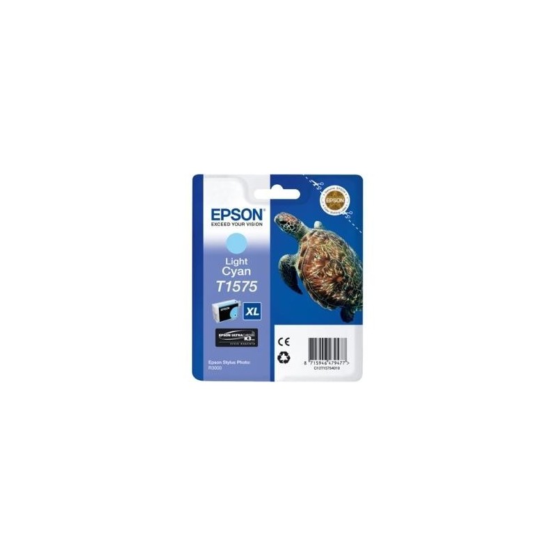 Cartouche cyan clair UltraChrome K3 Epson pour stylus Photo R3000, Toner Express : achat en ligne de Cartouche cyan clair UltraC