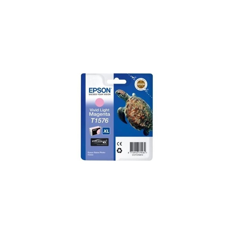 Cartouche vivid magenta clair UltraChrome K3 Epson pour stylus Photo R3000, Toner Express : achat en ligne de Cartouche vivid ma