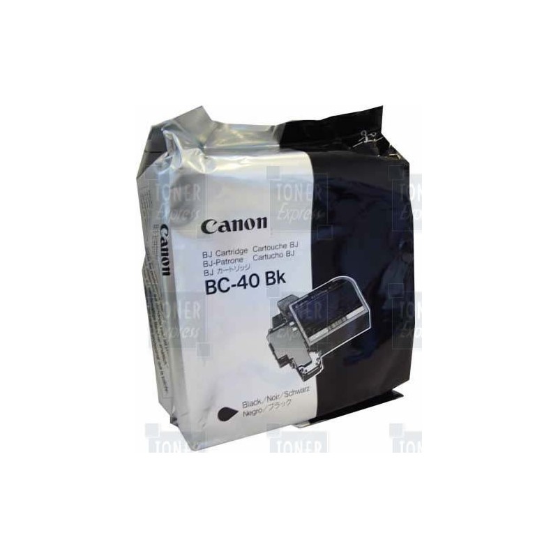 Cartouche d'encre Canon BC40Bk Noire (olivetti 82563), Toner Express : achat en ligne de Cartouche d'encre Canon BC40Bk Noire (o