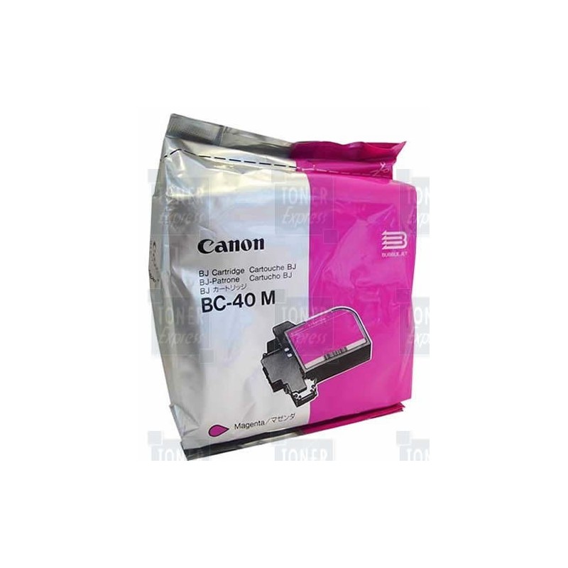 Cartouche d'encre Canon BC40M Magenta (olivetti 82565), Toner Express : achat en ligne de Cartouche d'encre Canon BC40M Magenta 