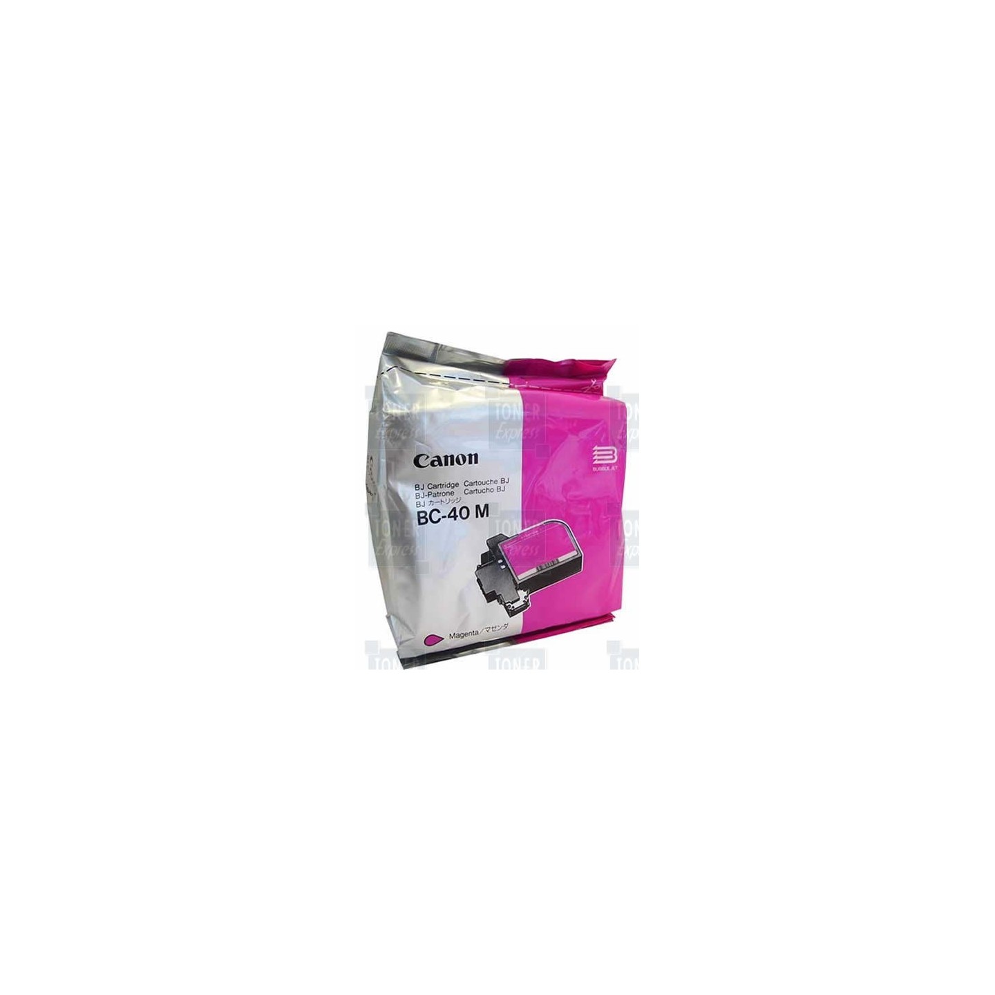 Cartouche d'encre Canon BC40M Magenta (olivetti 82565), Toner Express : achat en ligne de Cartouche d'encre Canon BC40M Magenta 