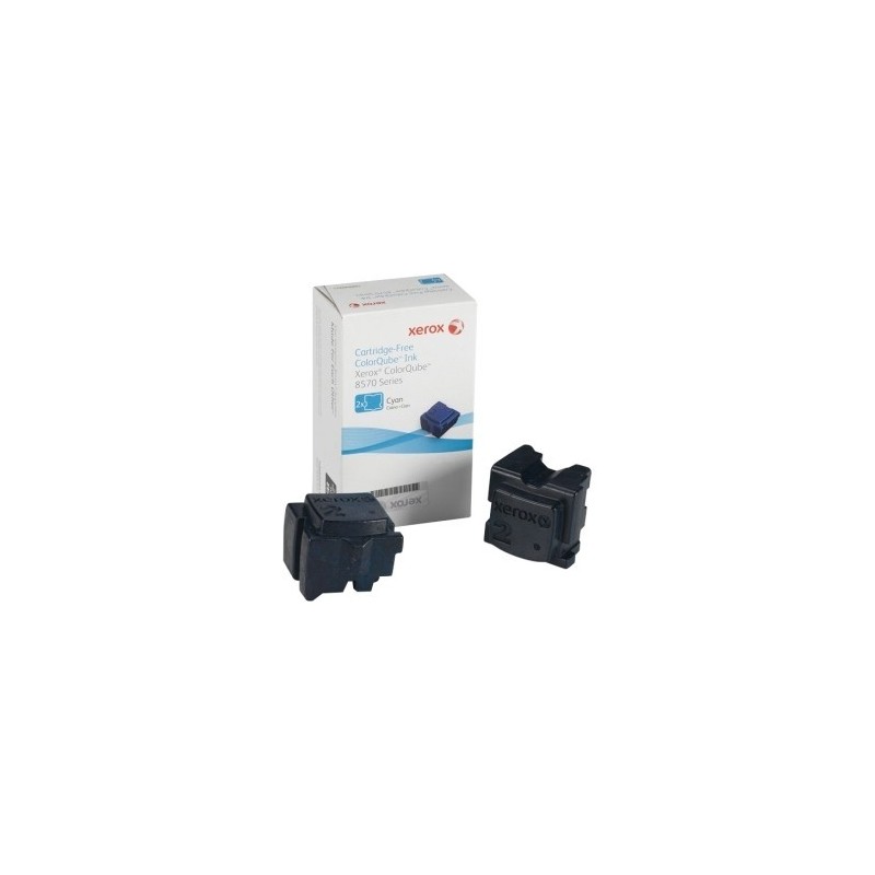 2 * Stick cyan Xerox pour colorqube 8570 / 8580 / 8870, Toner Express : achat en ligne de 2 * Stick cyan Xerox pour colorqube 85