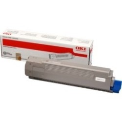 44643004 - Toner noir Oki pour Imprimante C821dn ..., Toner Express : achat en ligne de Toner noir Oki 