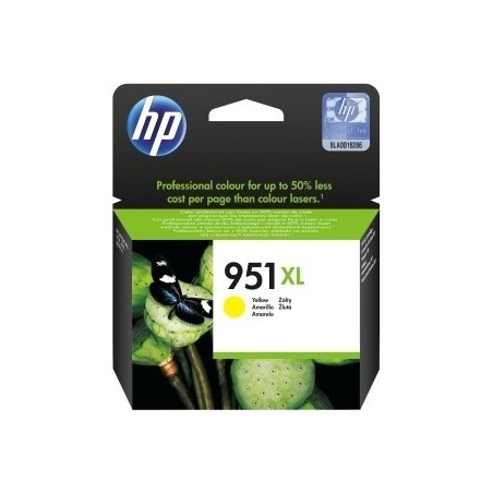 Cartouche jaune HP pour officejet pro 8100 / 8600 ... (N°951XL), Toner Express : achat en ligne de Cartouche jaune HP pour offic
