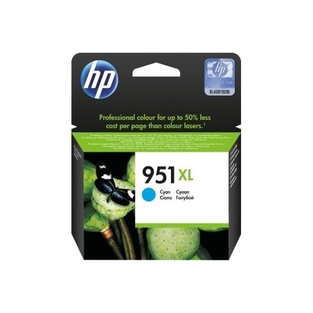 Cartouche cyan HP pour officejet pro 8100 / 8600 (N°951XL), Toner Express : achat en ligne de Cartouche cyan HP pour officejet p