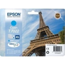 Cartouche d'encre cyan Epson XL pour WorkForce Pro WP4000/4500 SERIES, Toner Express : achat en ligne de Cartouche d'encre cyan 