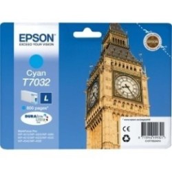 Cartouche d'encre cyan Epson L pour WorkForce Pro WP4000/4500 SERIES, Toner Express : achat en ligne de Cartouche d'encre cyan E