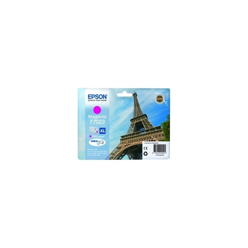 Cartouche d'encre magenta Epson XL pour WorkForce Pro WP4000/4500 SERIES, Toner Express : achat en ligne de Cartouche d'encre ma