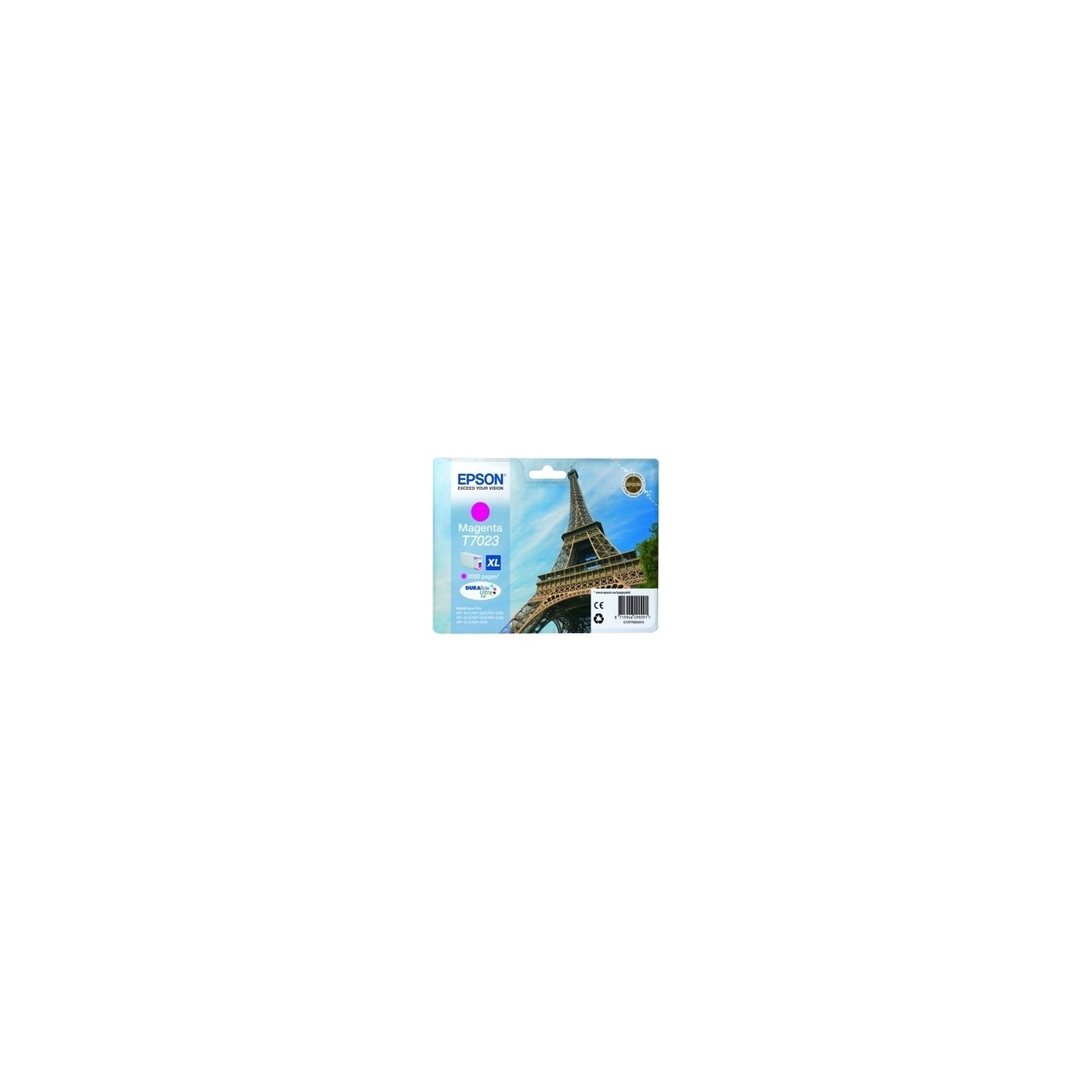 Cartouche d'encre magenta Epson XL pour WorkForce Pro WP4000/4500 SERIES, Toner Express : achat en ligne de Cartouche d'encre ma
