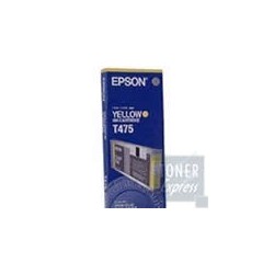 Cartouche Encre Jaune EPSON (T475), Toner Express : achat en ligne de Cartouche Encre Jaune EPSON (T475) pour imprimante