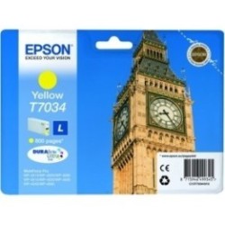 Cartouche d'encre jaune Epson L pour WorkForce Pro WP4000/4500 SERIES, Toner Express : achat en ligne de Cartouche d'encre jaune