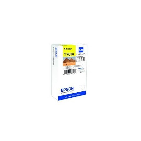Cartouche d'encre jaune Epson XXL pour WorkForce Pro WP4000/4500 SERIES, Toner Express : achat en ligne de Cartouche d'encre jau