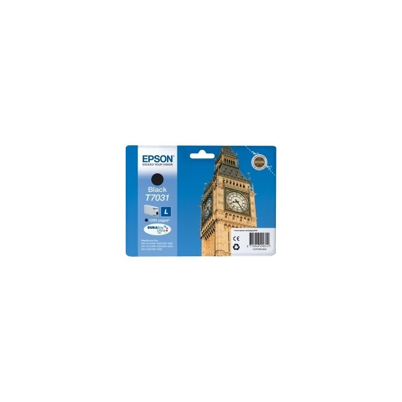 Cartouche d'encre noire Epson L pour WorkForce Pro WP4000/4500 SERIES, Toner Express : achat en ligne de Cartouche d'encre noire
