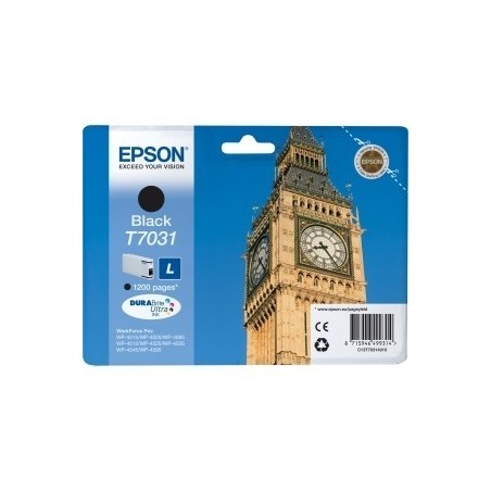 Cartouche d'encre noire Epson L pour WorkForce Pro WP4000/4500 SERIES, Toner Express : achat en ligne de Cartouche d'encre noire
