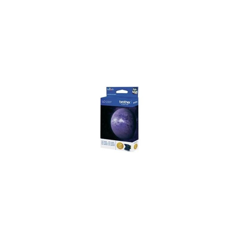 Cartouche jaune basse capacité Brother pour MFC J625DW / J825DW, Toner Express : achat en ligne de Cartouche jaune basse capacit