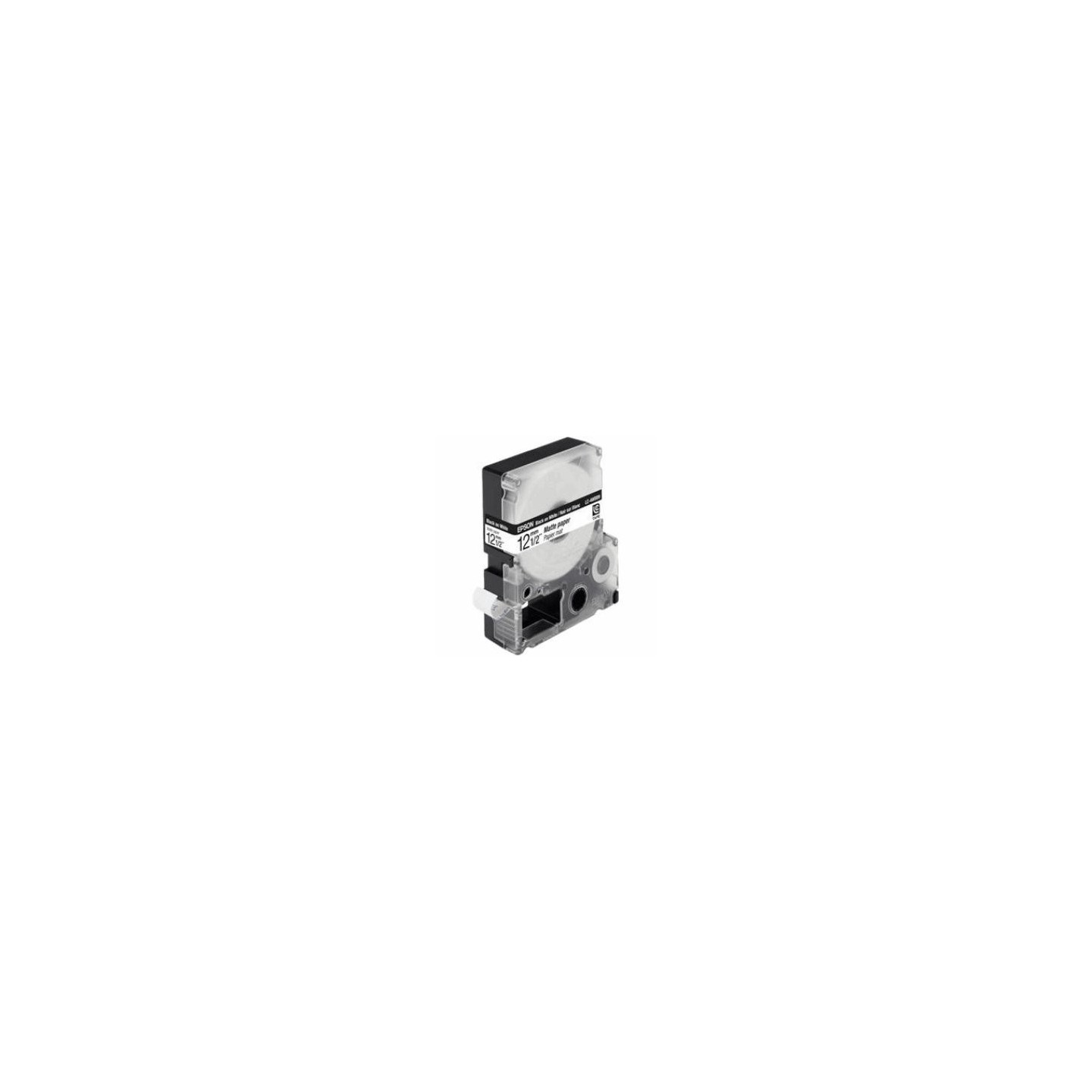 Ruban papier blanc mat Epson 12mm de 9m pour LW 400 (LC-4WBB9), Toner Express : achat en ligne de Ruban papier blanc mat Epson 1