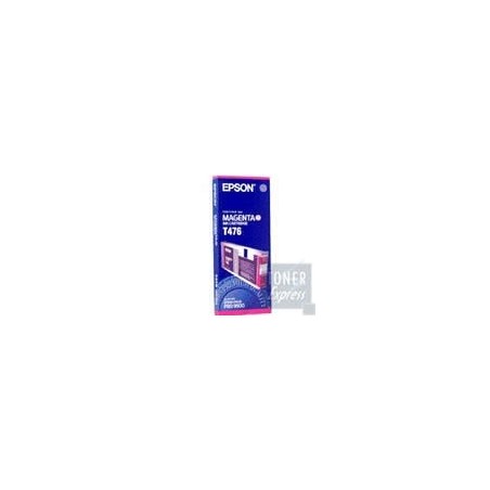 Cartouche Encre Magenta EPSON (T476), Toner Express : achat en ligne de Cartouche Encre Magenta EPSON (T476) pour imprimante